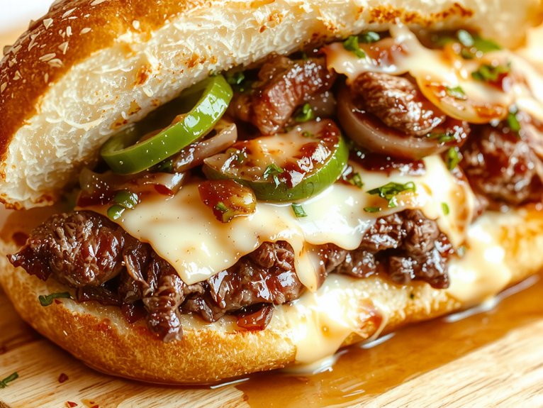 philly cheesesteak hearty recipe