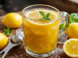 refreshing tangy citrus beverage