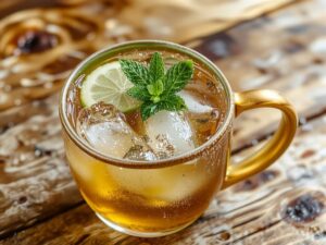 refreshing vodka ginger cocktail