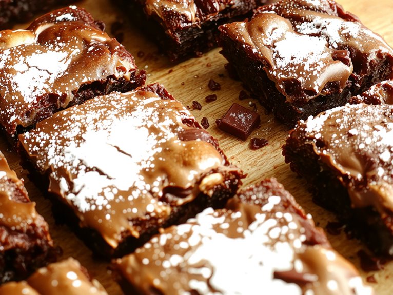 rich chocolate dessert squares
