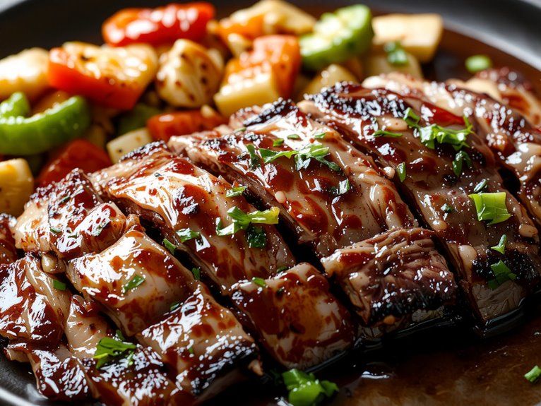 savory beef pepper stir fry