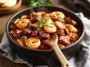 savory creole rice dish