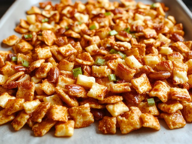 savory homemade snack mix