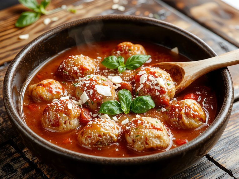 savory italian meatball delight