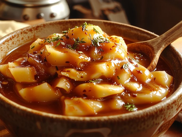 savory rich homemade sauce