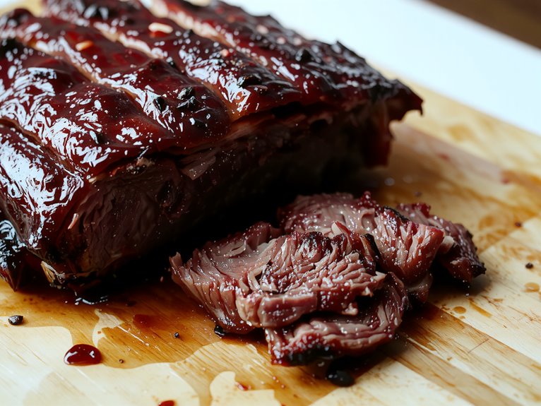 slow cooked flavorful brisket