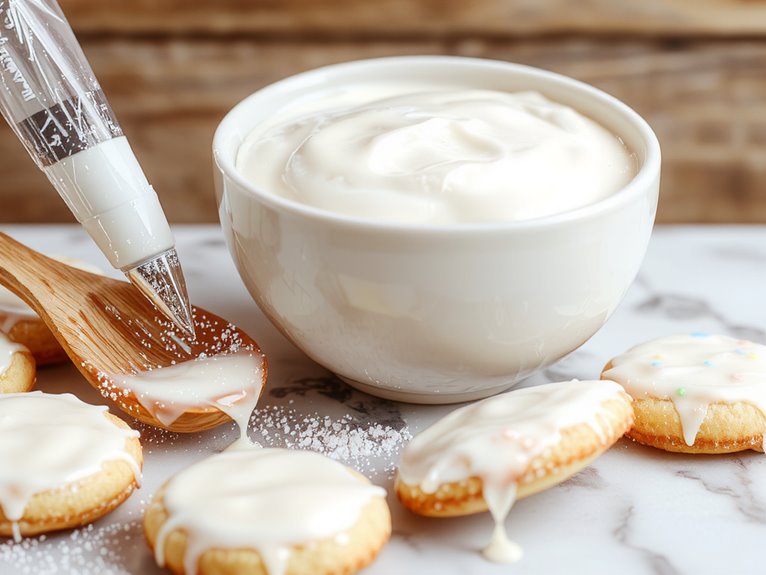 smooth hard decorative icing