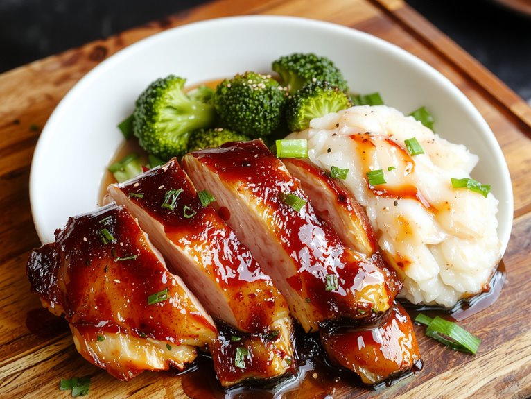 soy marinated chicken thighs