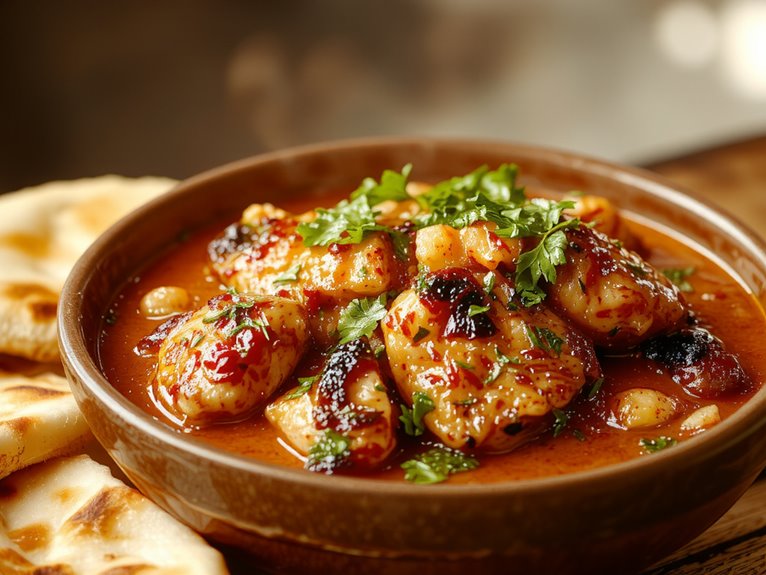 spicy creamy chicken dish