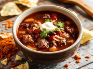 spicy homemade chili recipe
