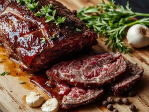 succulent oven roasted beef