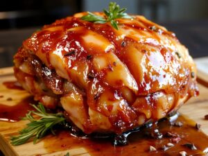 sweet savory ham coating