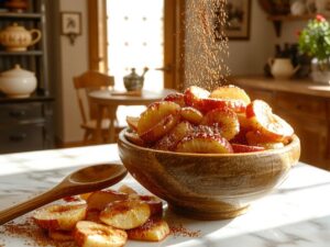 sweet spiced apple filling