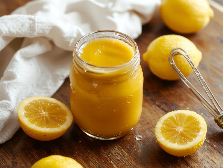 tangy creamy lemon spread