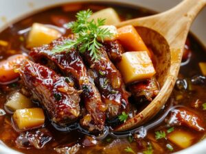 tender jamaican oxtail stew