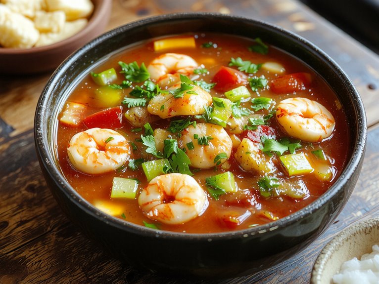 traditional louisiana seafood gumbo