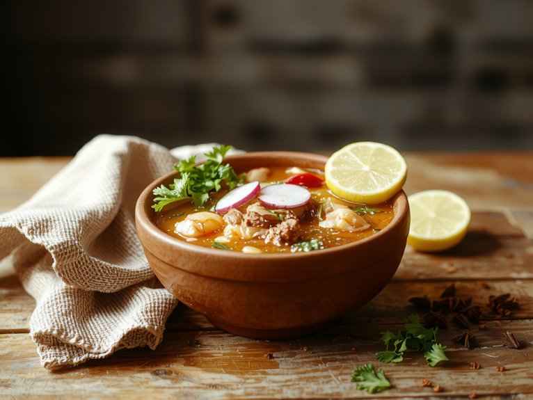 traditional mexican pork soup
