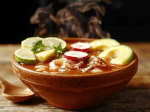 traditional mexican soup dish